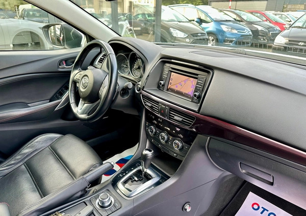 Mazda 6 cena 49999 przebieg: 159790, rok produkcji 2014 z Szczecin małe 466